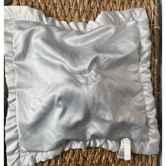 Carter’s Elephant Baby Lovey Fleece Plush Soft Satin Gray Security Toy Plushy - Picture 4 of 6